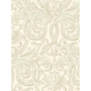 Seabrook Designs WC50602 Willow Creek Acrylic Coated Scrolls-leaf and ironwork Wallpaper